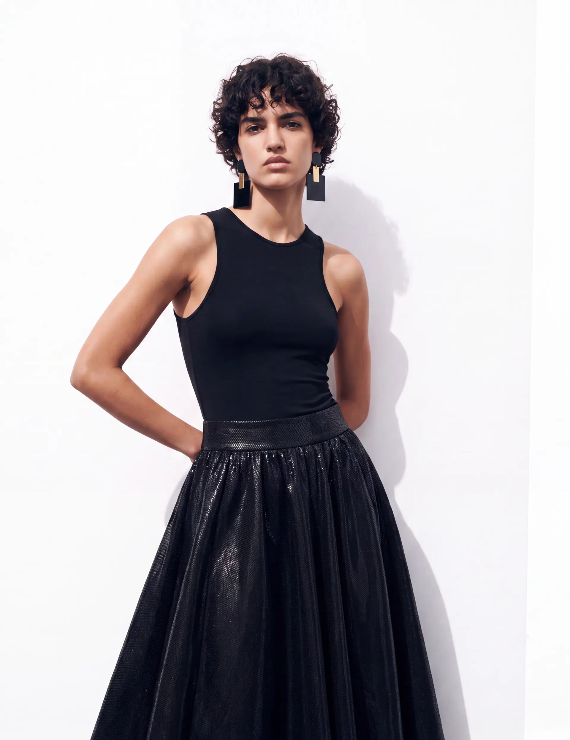 TwirlMosaic Velvet Skirt, photo 5