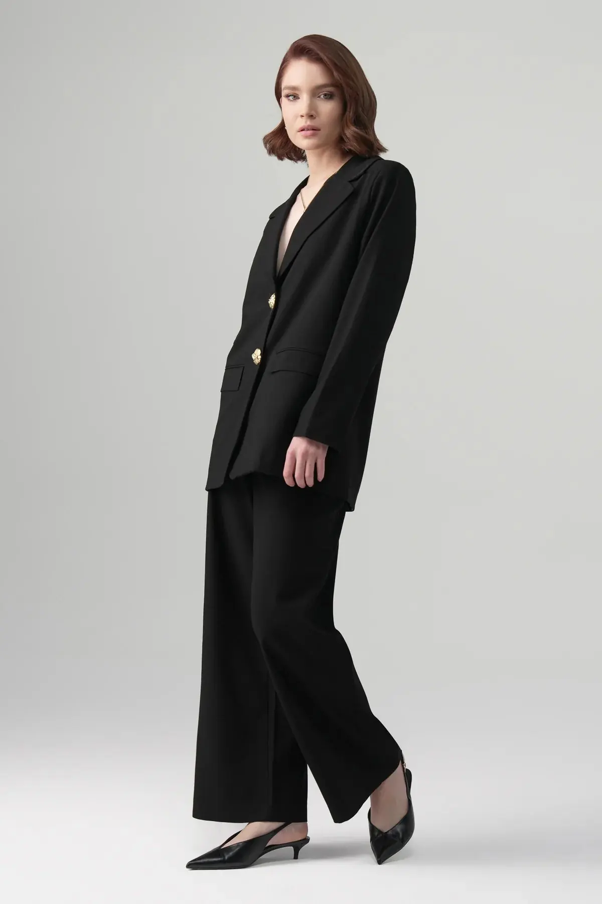 Aren Modal Suit Set – Black