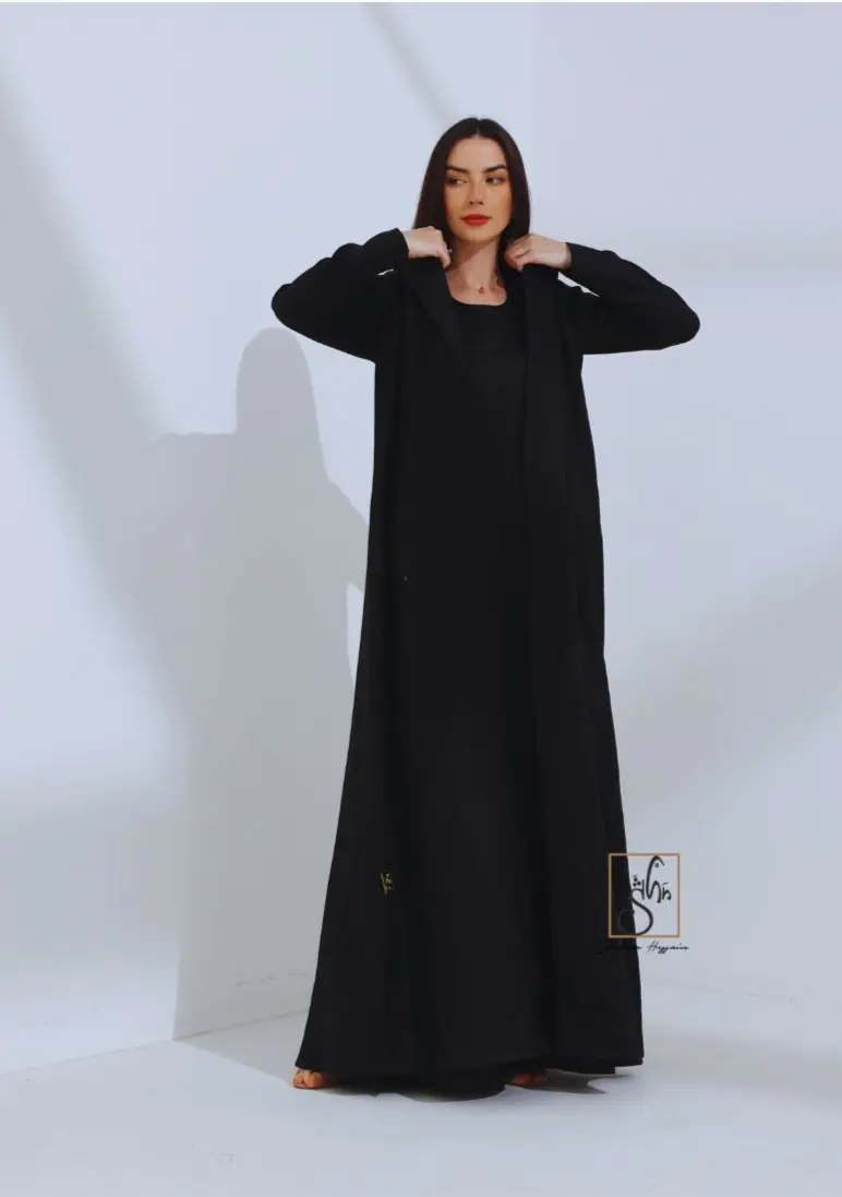 Linen Jacket Style Abaya