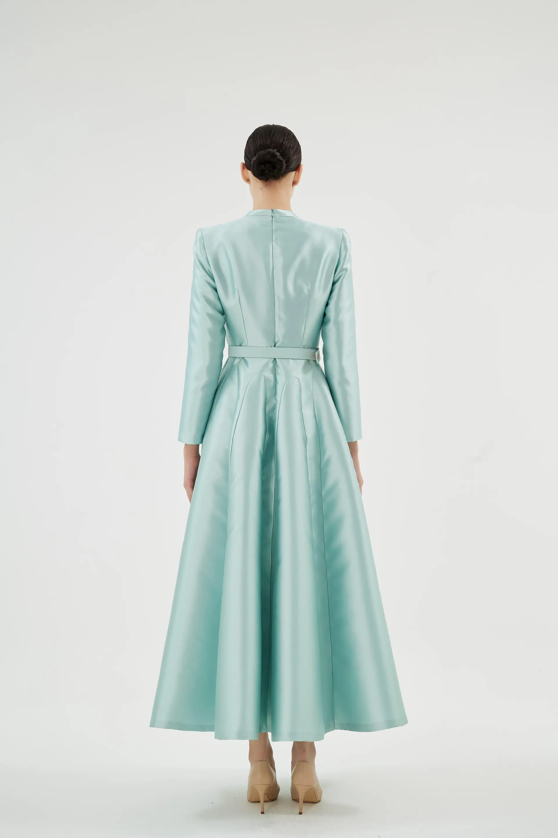 Scarlet Crystal Detail Dress – Mint, photo 4