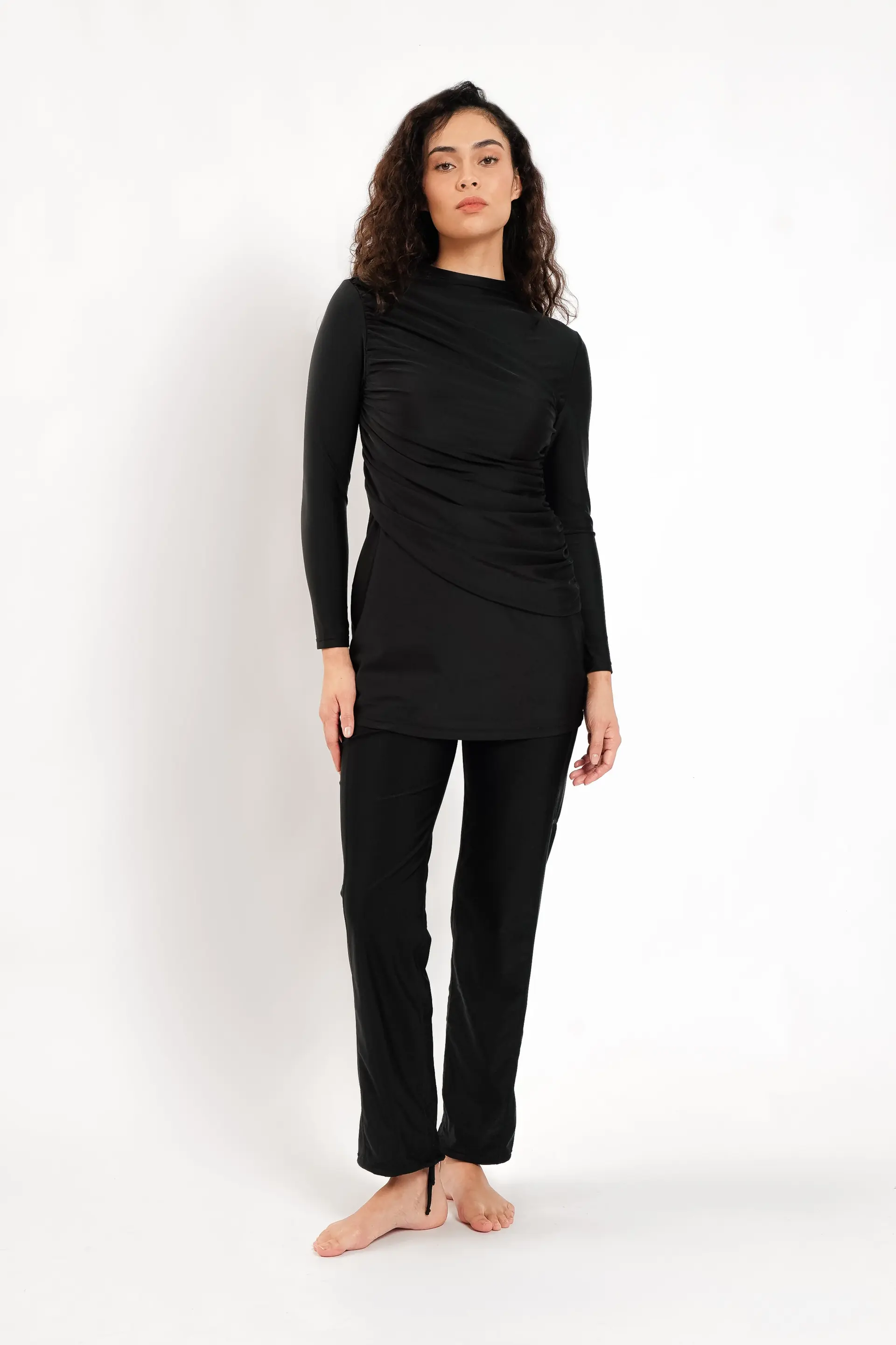 Diana Swim Dress - Black