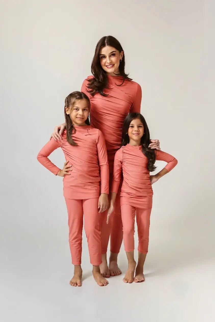 Diana Kids Two Piece Swimwear - Coral, photo 6