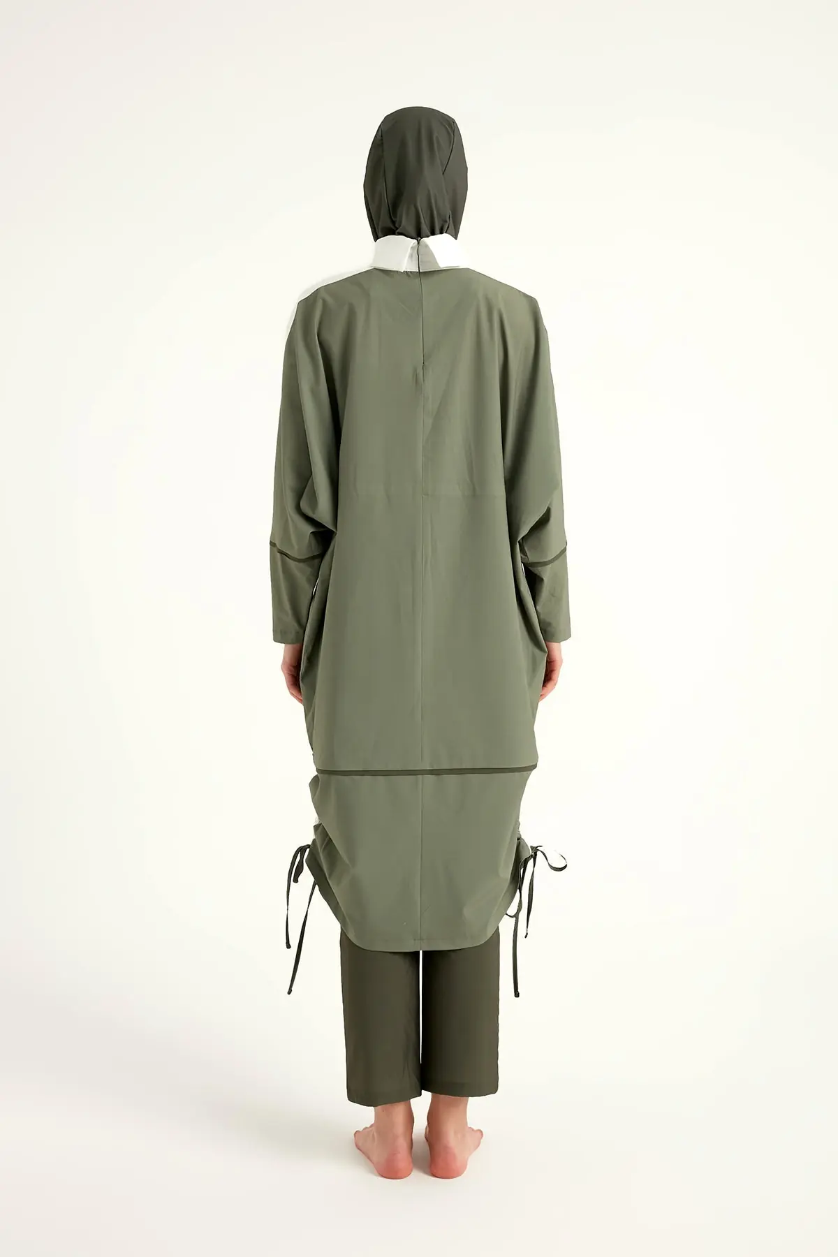 Modest Full Coverage Swimsuit – Khaki, photo 7