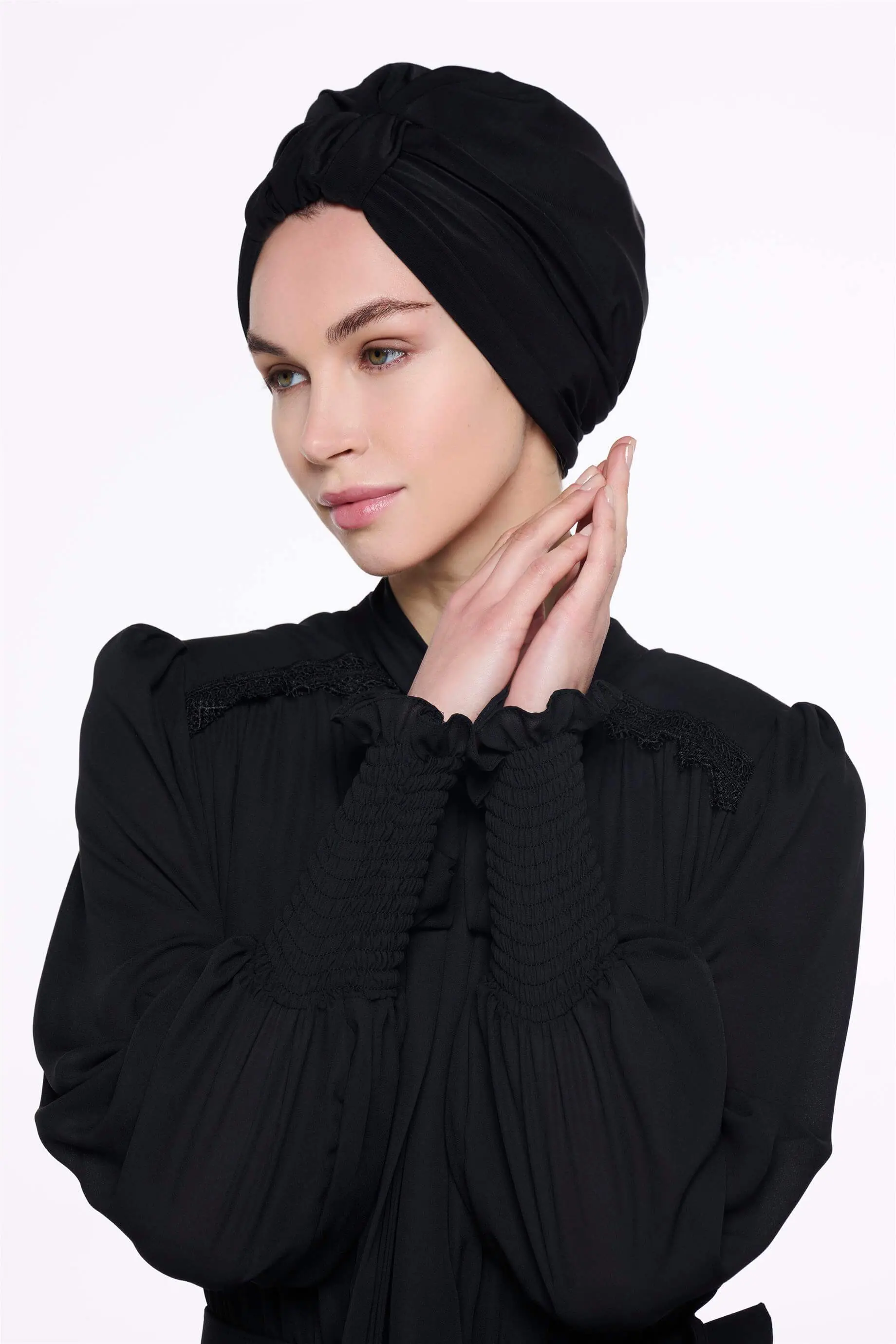 Black Handle-Style Design Bonnet, photo 2