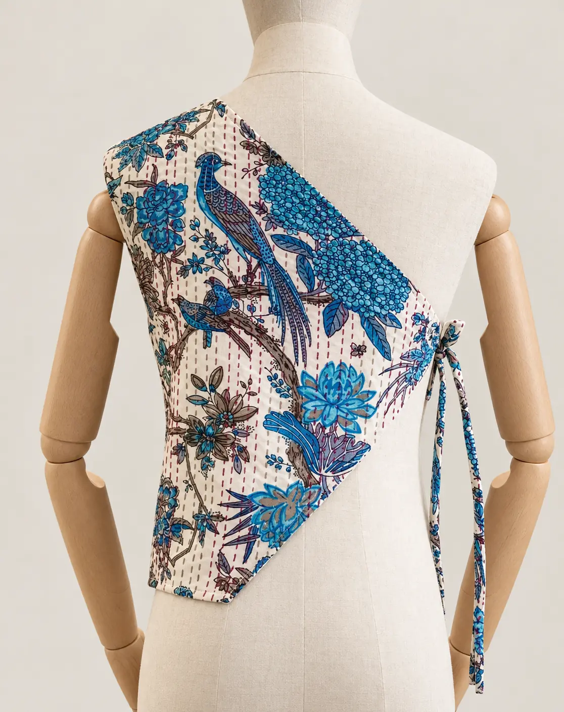 Evolving One-Shoulder Tie Waistcoat, photo 4