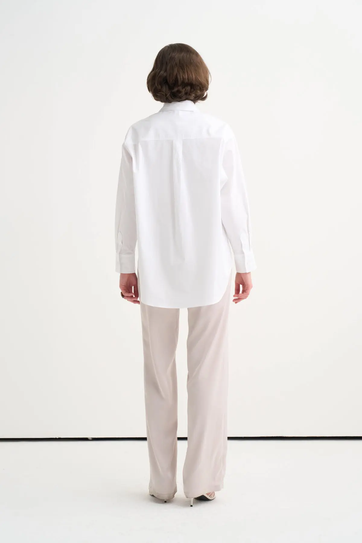 Oversize Poplin Gömlek, photo 6