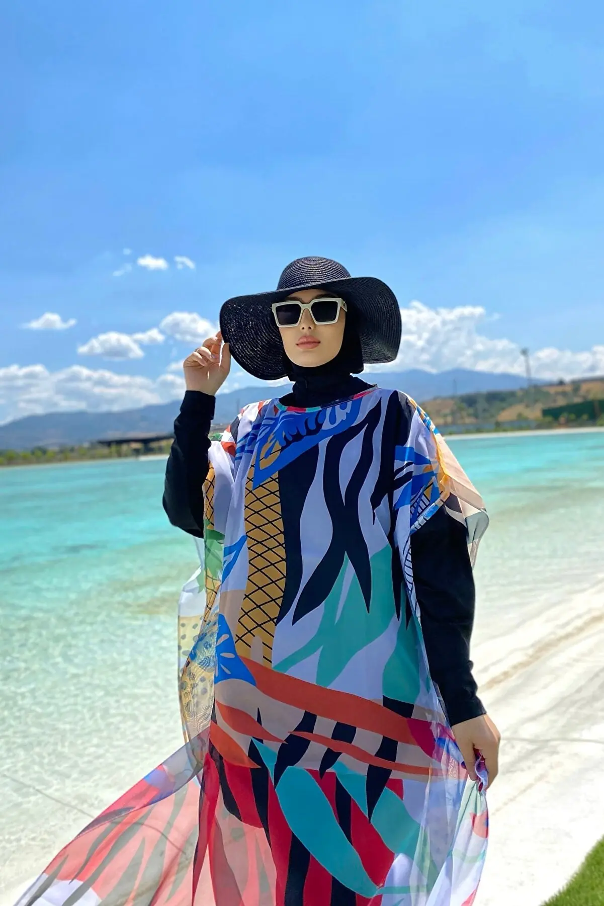 Colourful Pareo Kimono P2102, photo 4