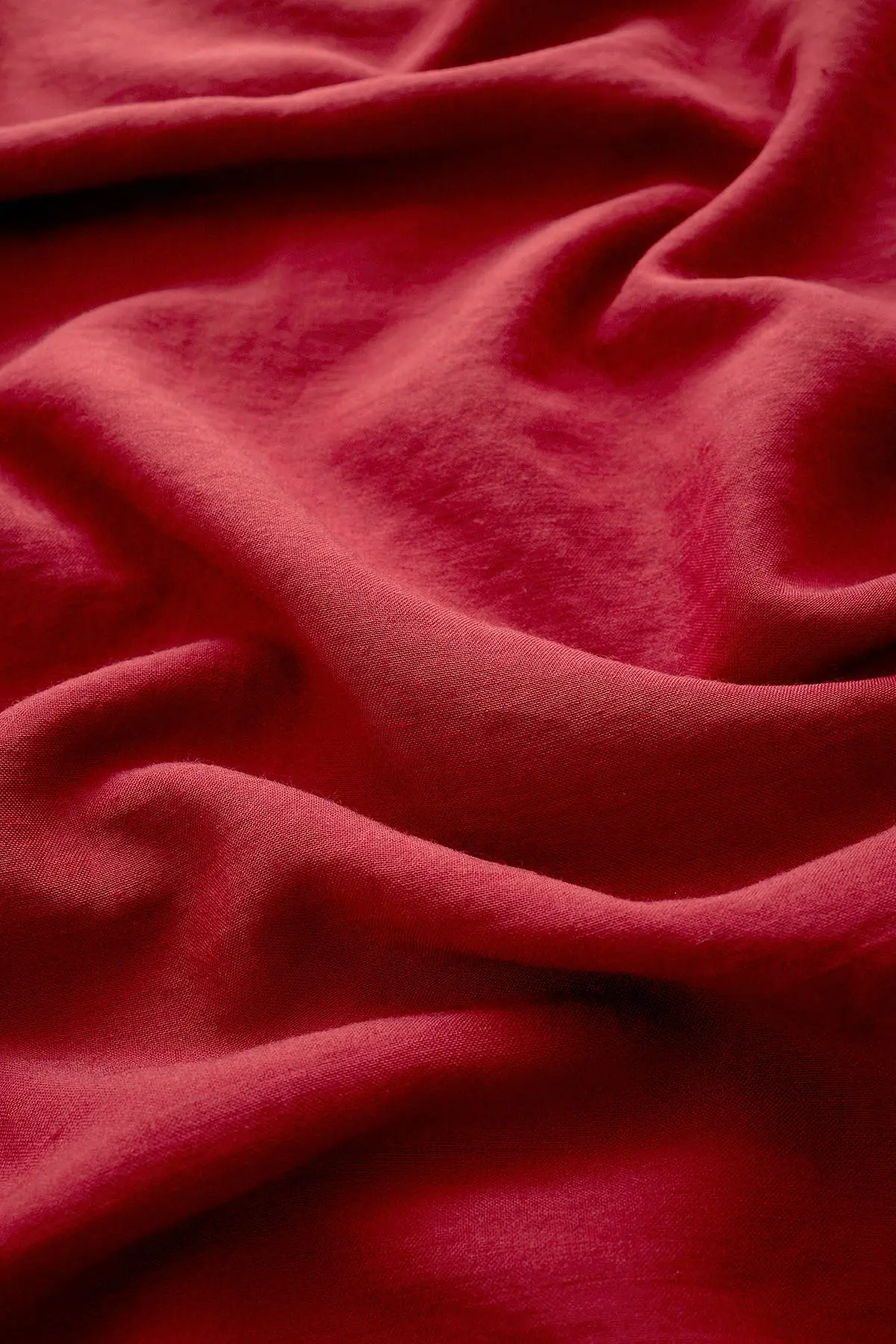 NOBLE TOUCH Cotton Shawl – Bordeaux, photo 3