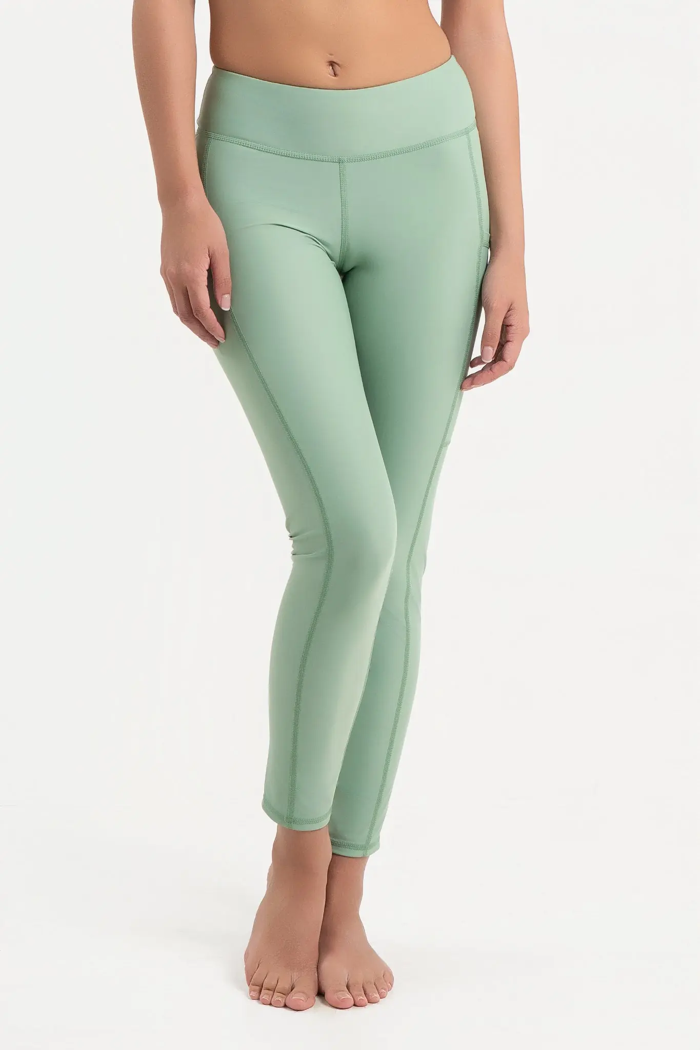 Swim Pocket Tights - Sage