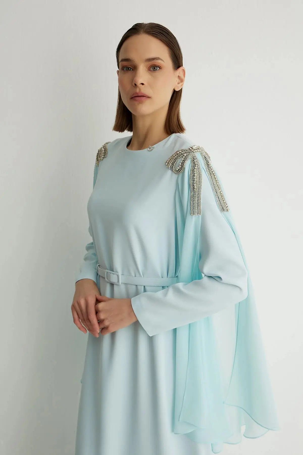 Deluxe Dress — Aqua, photo 2