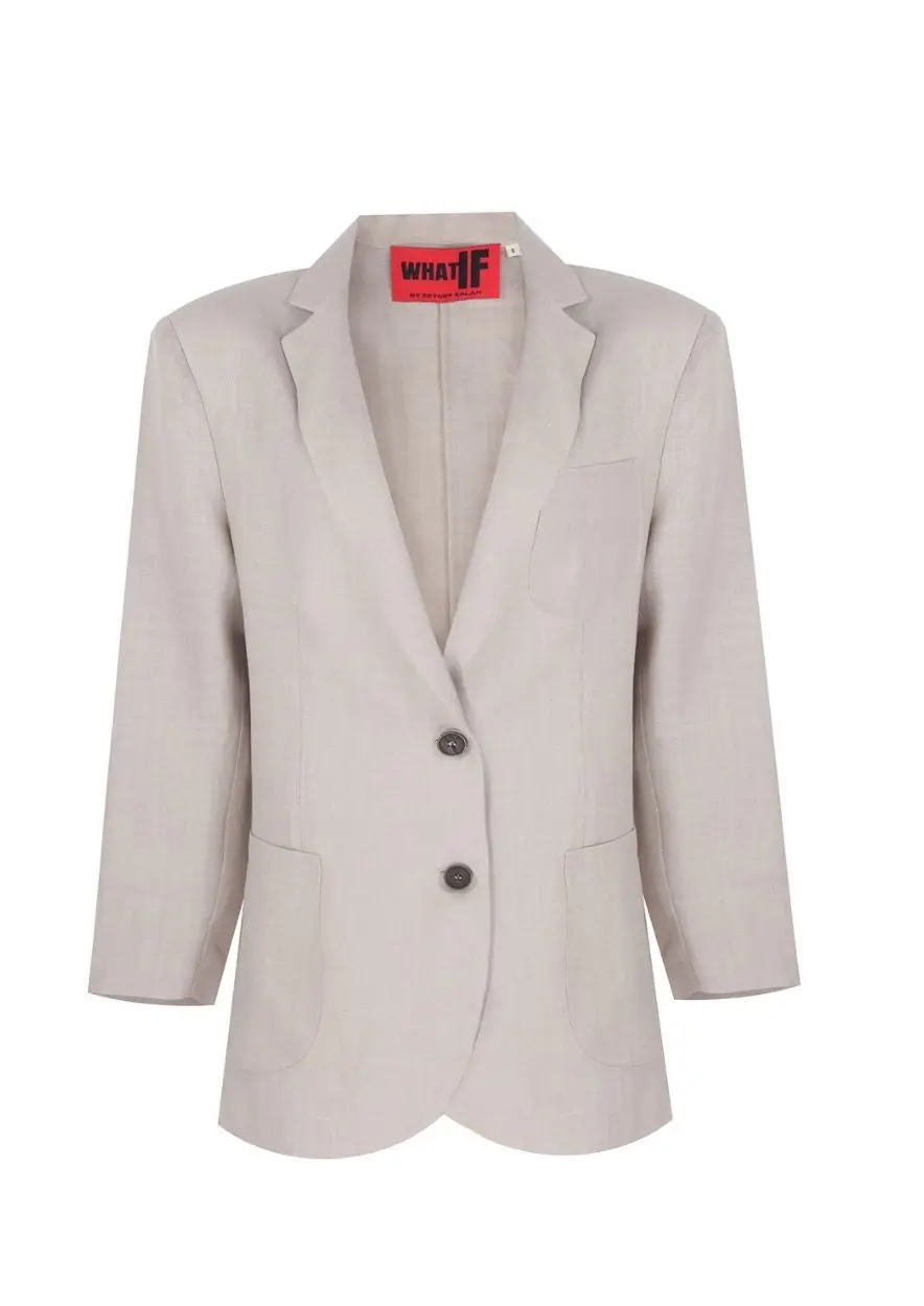 Boyfriend Linen Jacket, photo 2