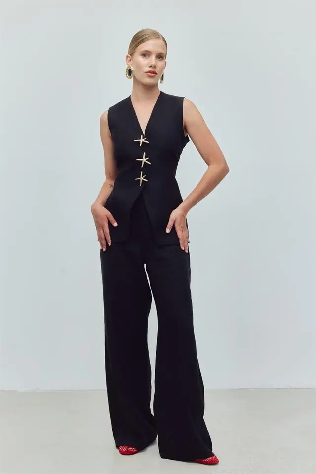 Noir Core Satin Set – Black, photo 2