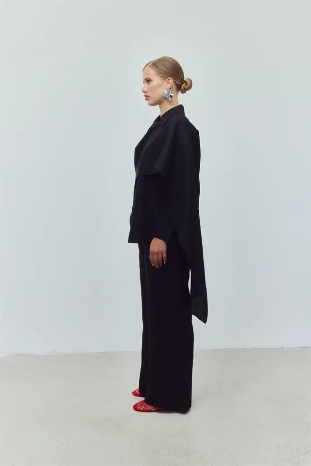 Obsidian Drape Set – Black, photo 2