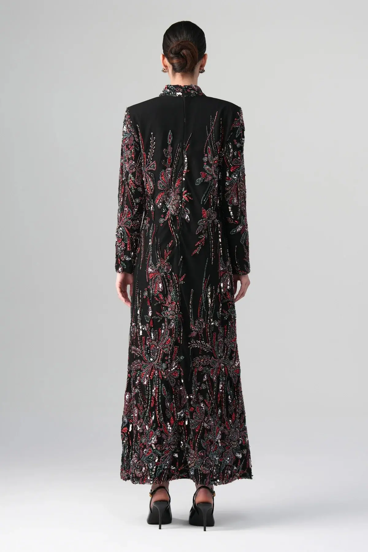 Virella Embellished Dress – Black, photo 6