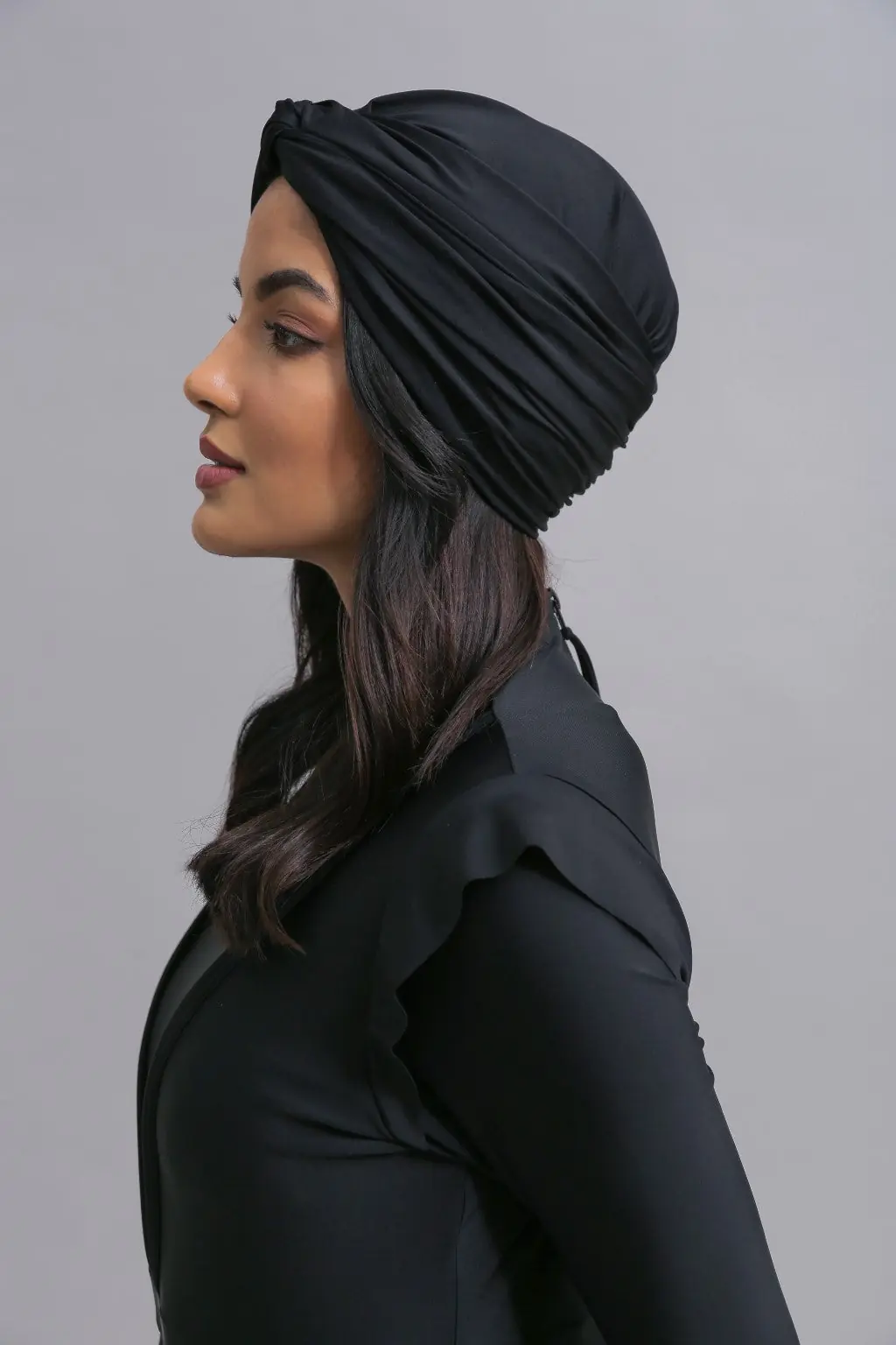 Swimming Turban - Black, photo 3