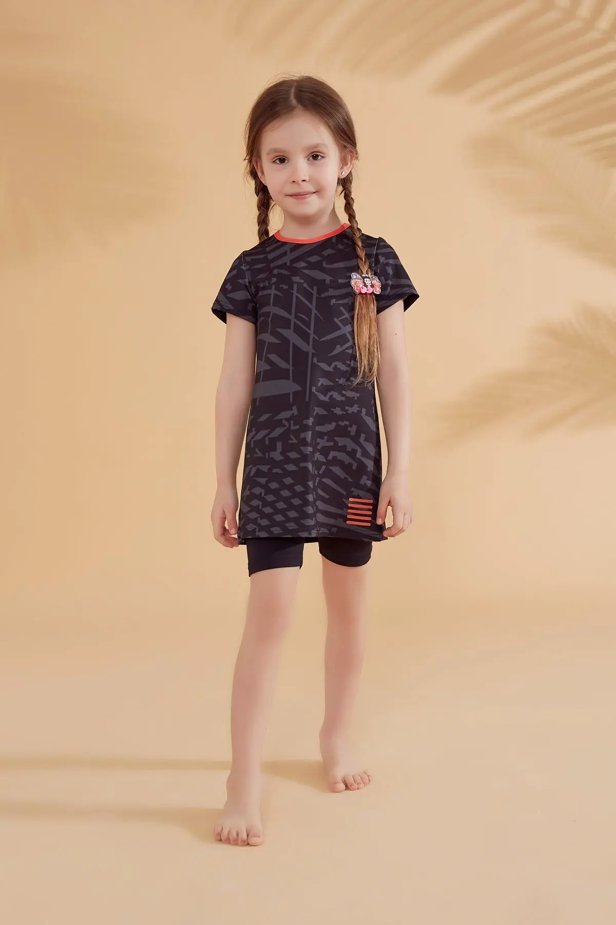 Lycra Black Kids Swimsuit K2335, photo 2