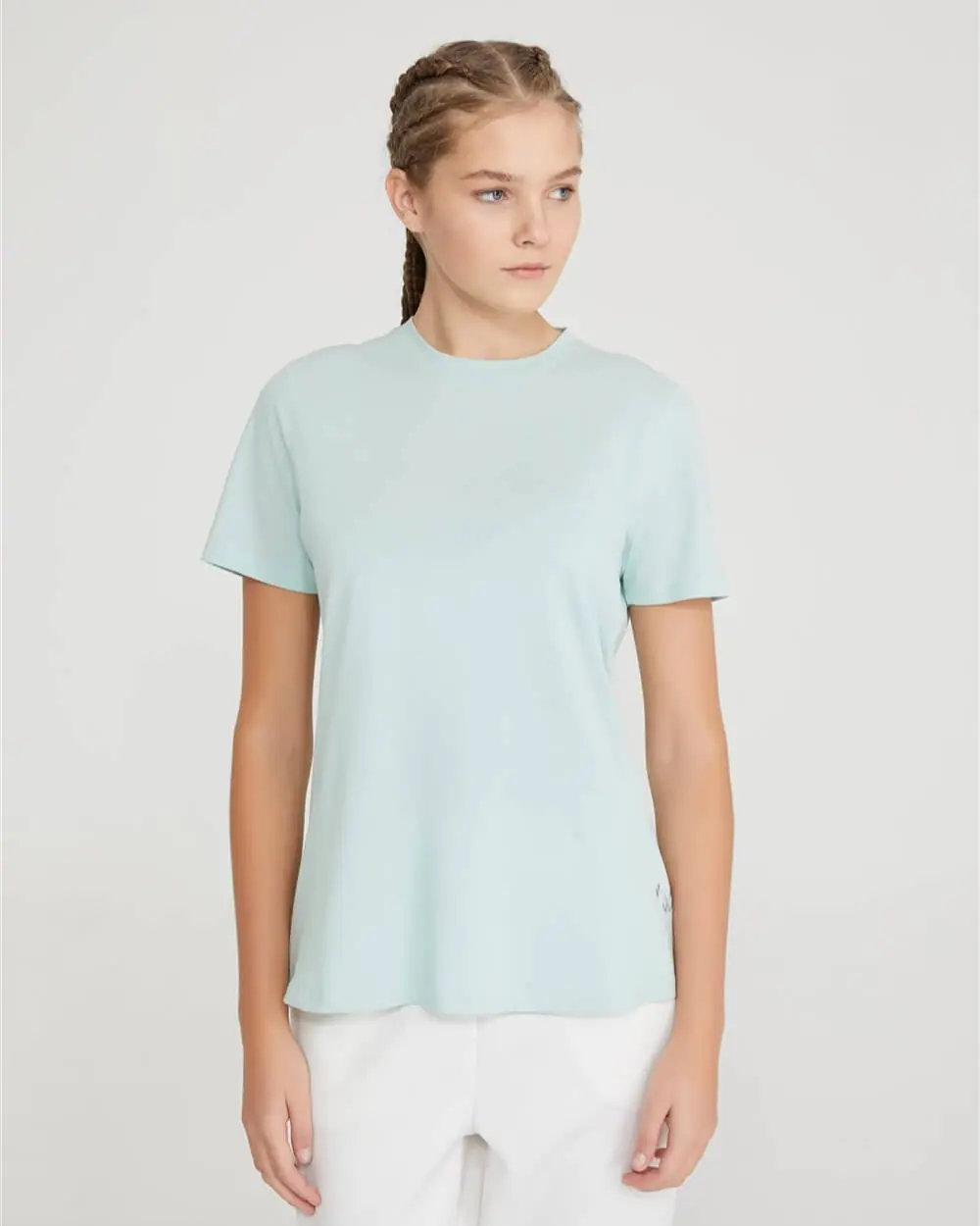 Bisiklet Yaka Koton T-shirt
