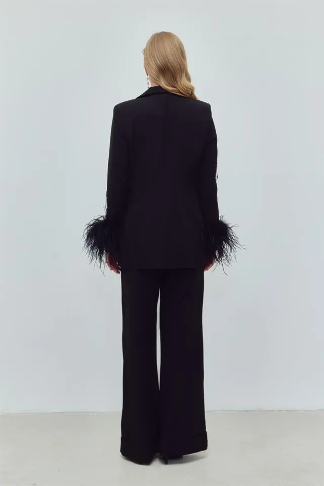 Diamond Queen Plume Set – Black, photo 4