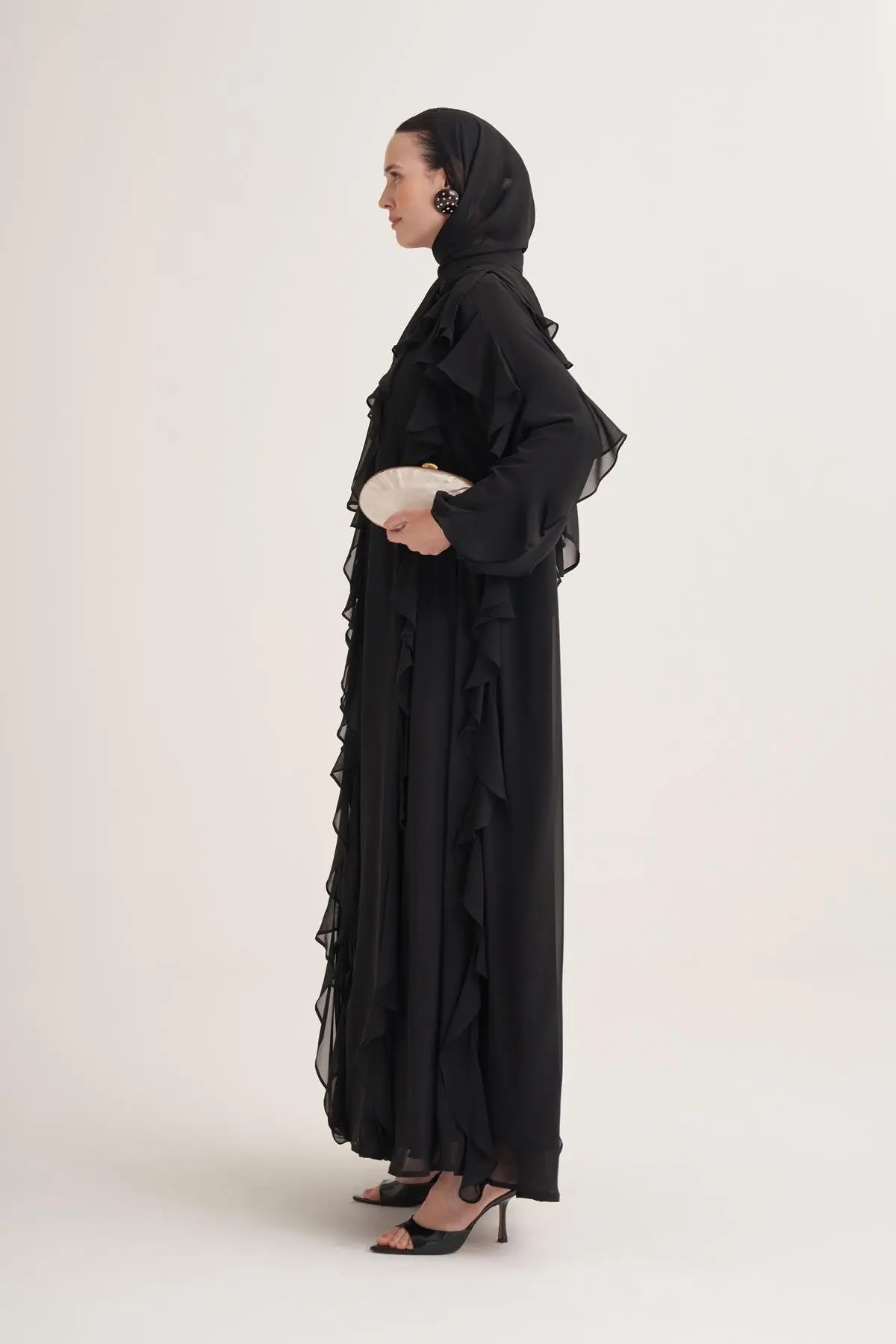 Lola Abaya & Scarf – Black, photo 3