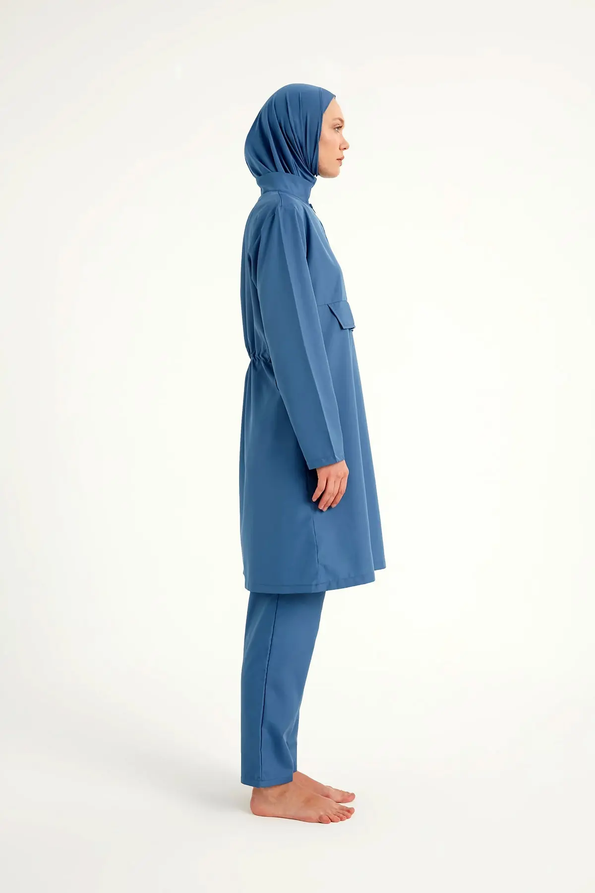 Andalus Indigo Full Coverage Burkini Set for Women A2503-6, photo 5
