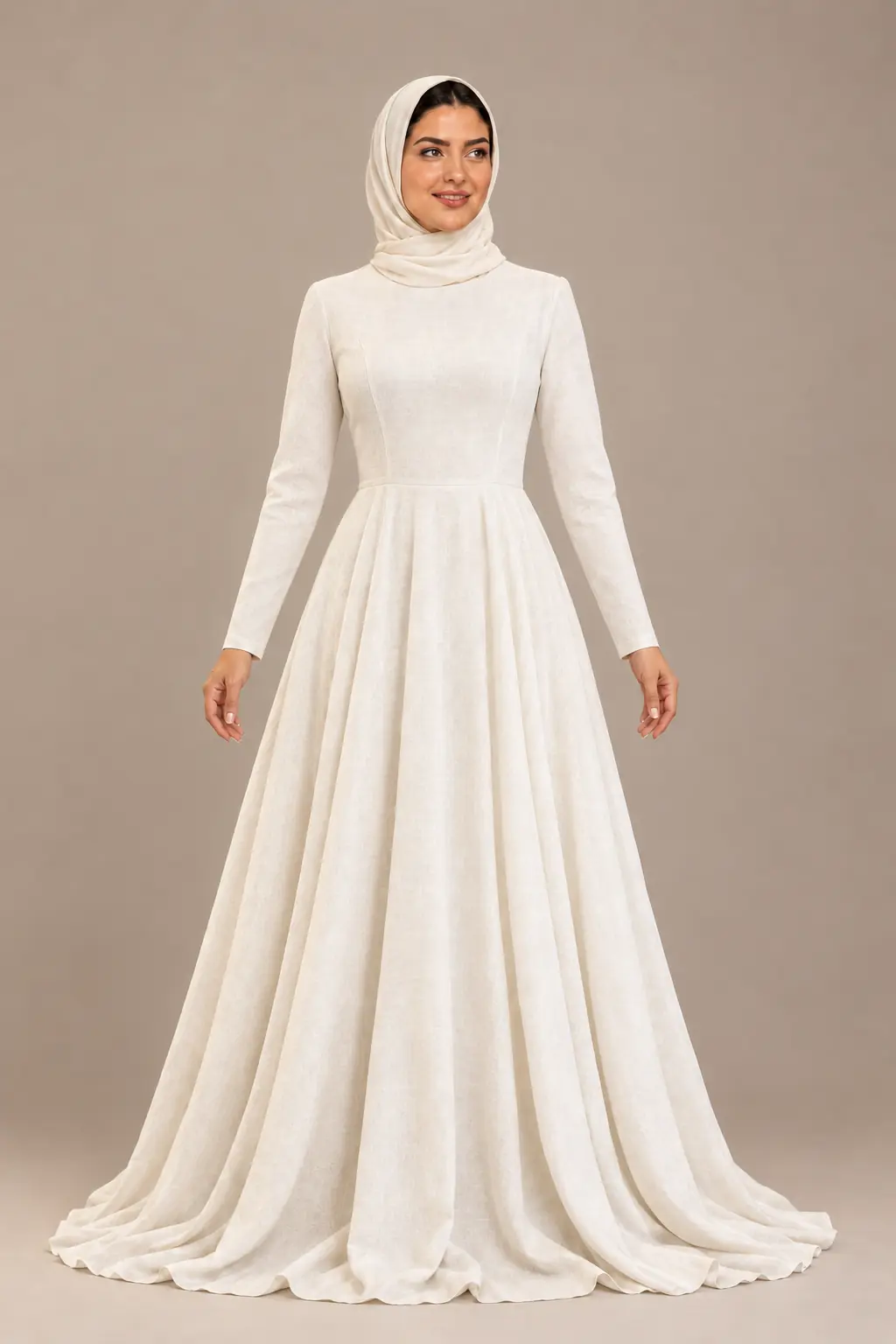 Evolving Linen Circular Dress
