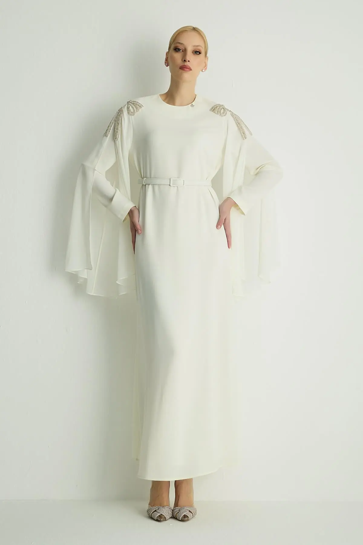 Deluxe Dress — Ecru