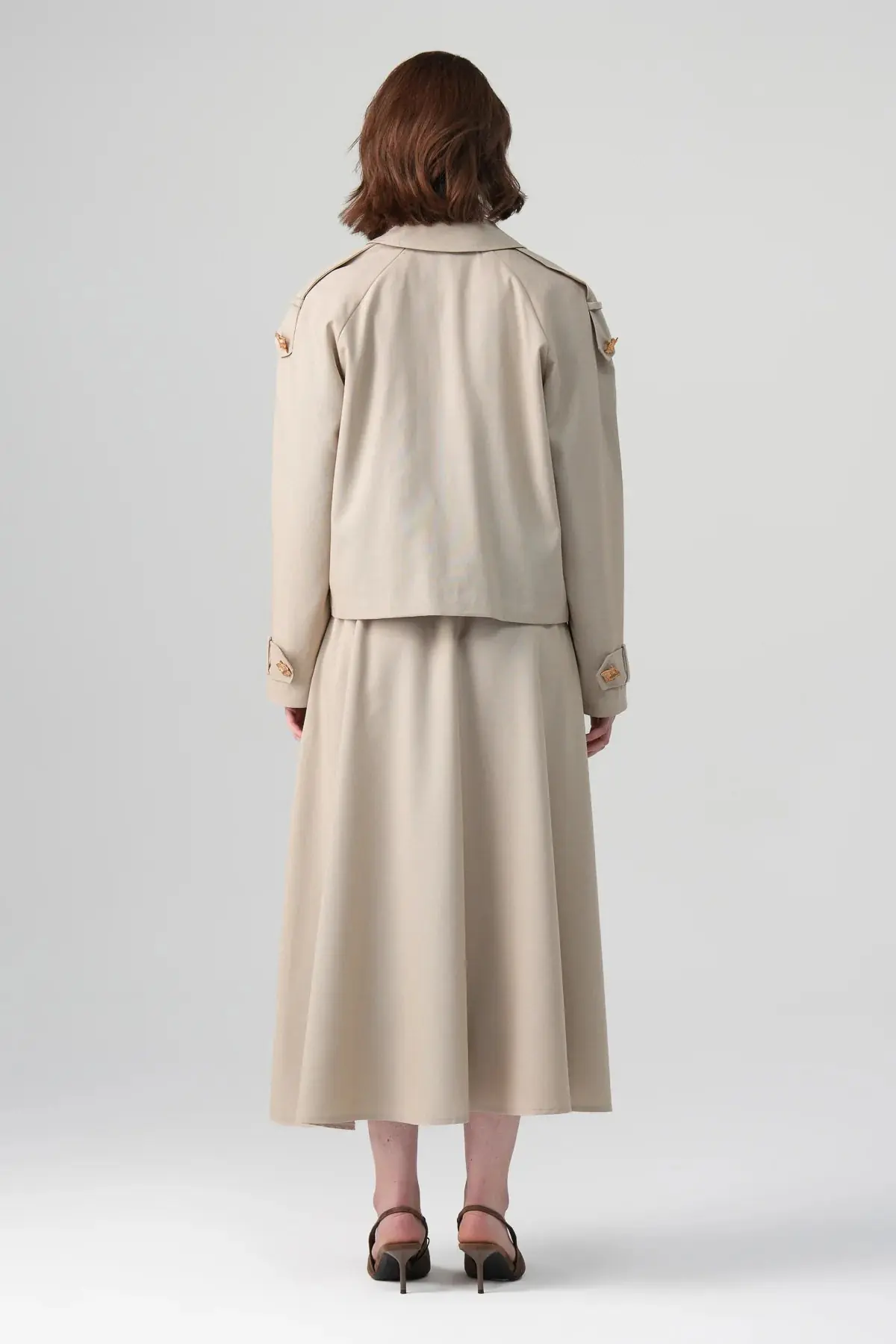 Sare Mini Trench Set – Beige, photo 7