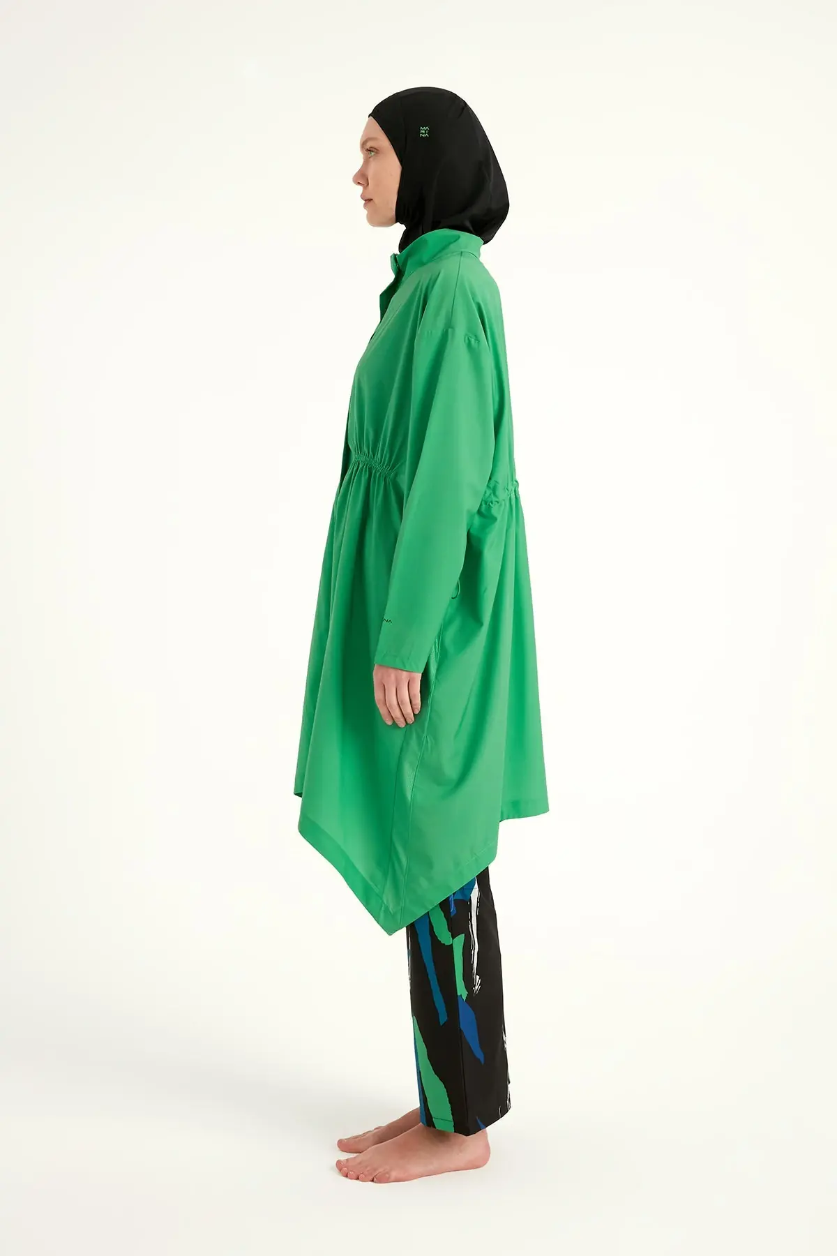 High Performance Full Coverage Burkini Set - Green, photo 6