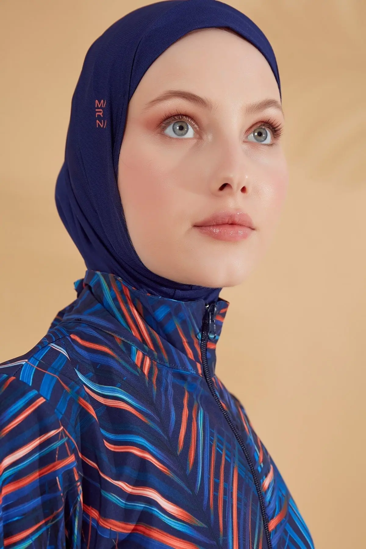 Woven Navy Burkini Modest Swimwear M2305, photo 7