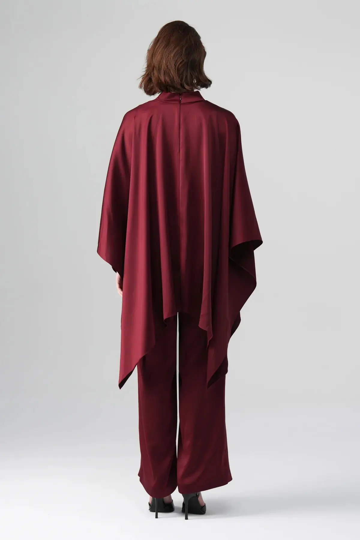 Tierra Poncho Set – Bordeaux, photo 7