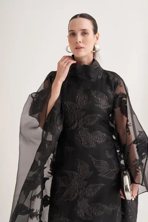 Jade Kaftan – Black, photo 2