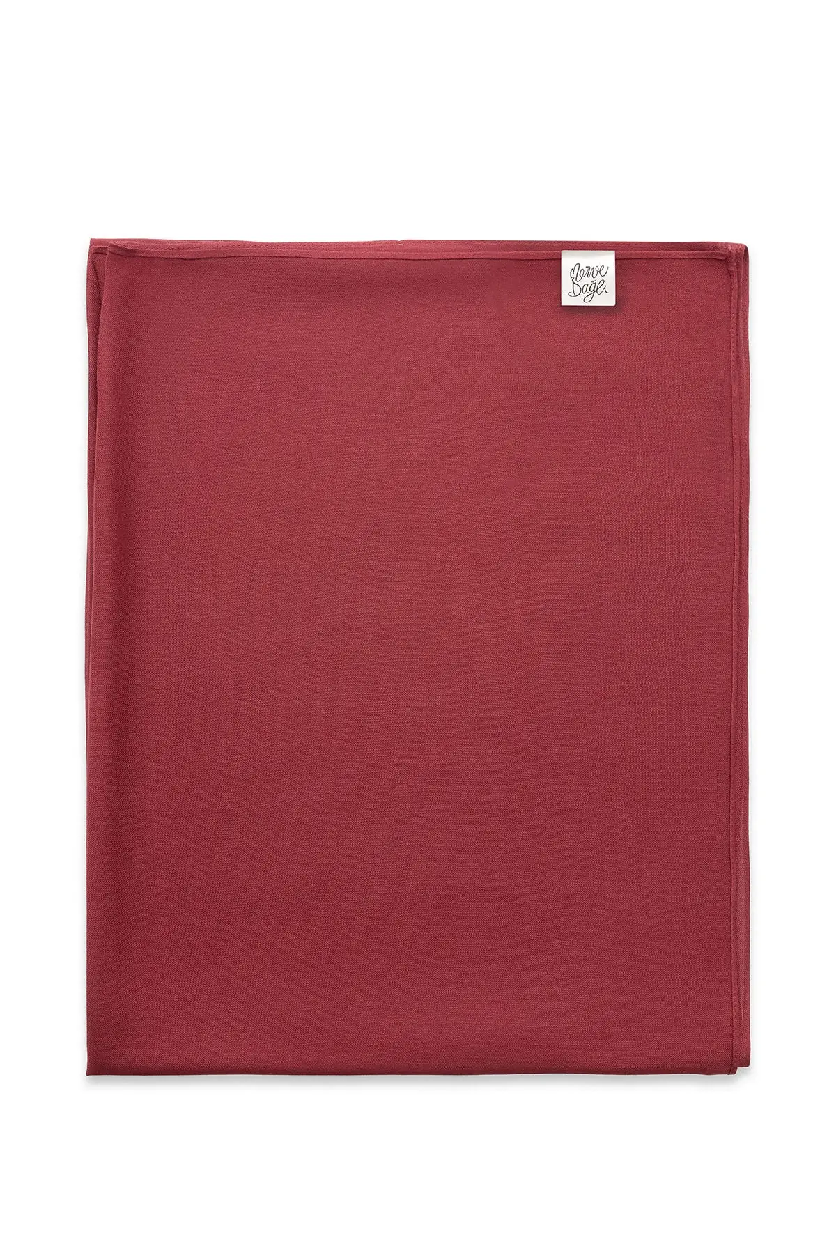 RAW Modal Silk Shawl – Bordeaux, photo 3