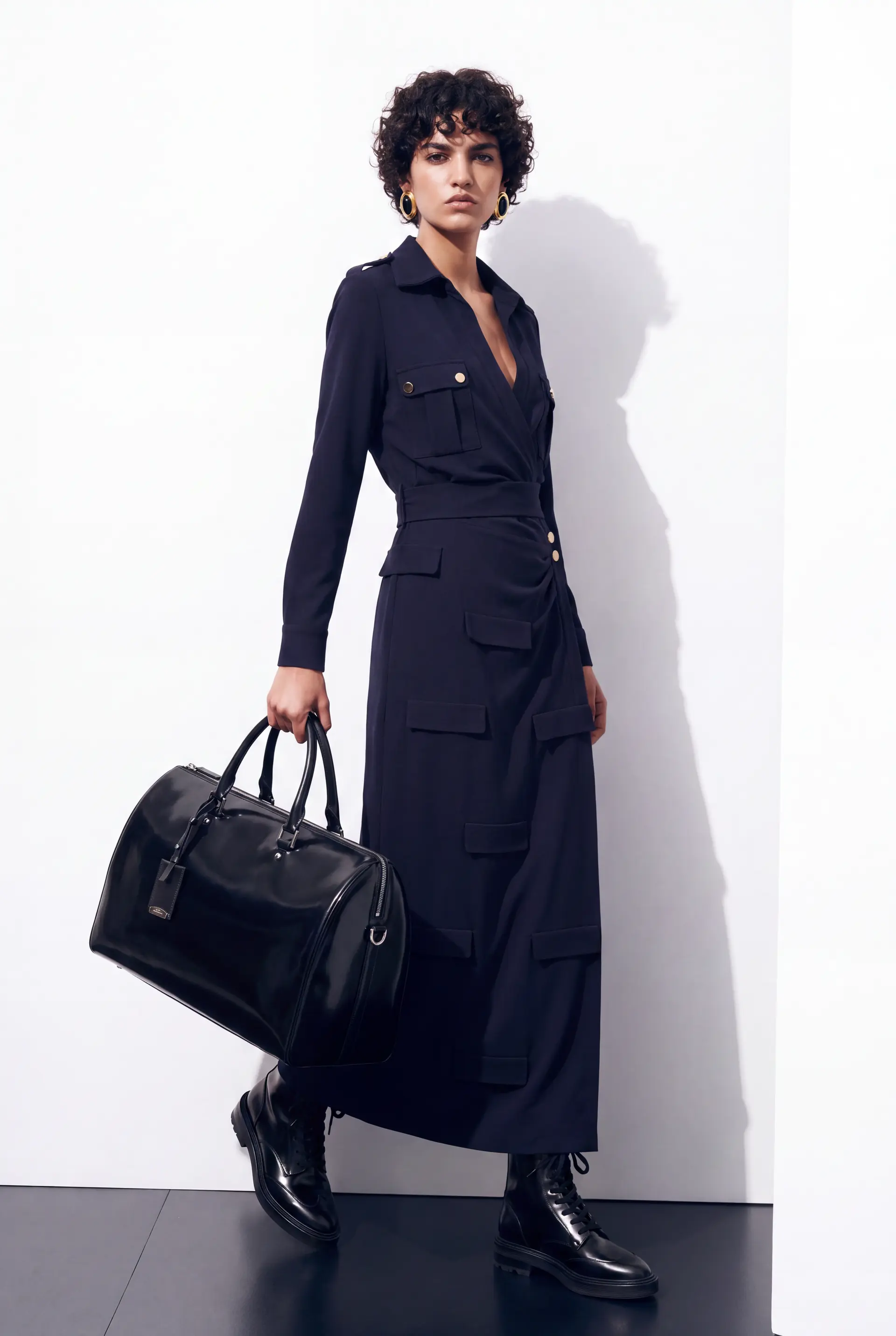 Inigma Slit Cargo Pocket Dress, photo 3