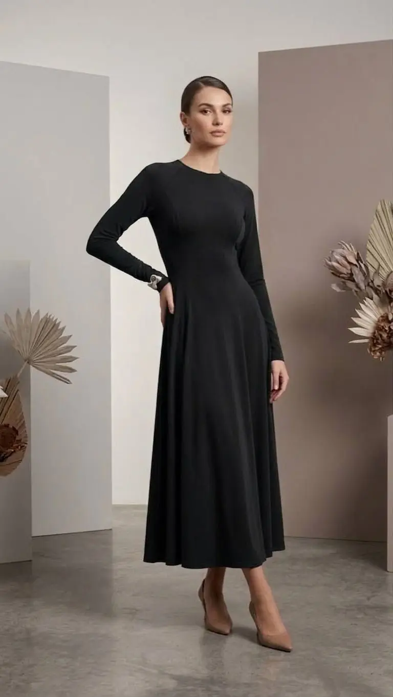 MASAR — Raglan Jersey Dress

Available in Black, Maroon, Dark Blue and Teal Blue