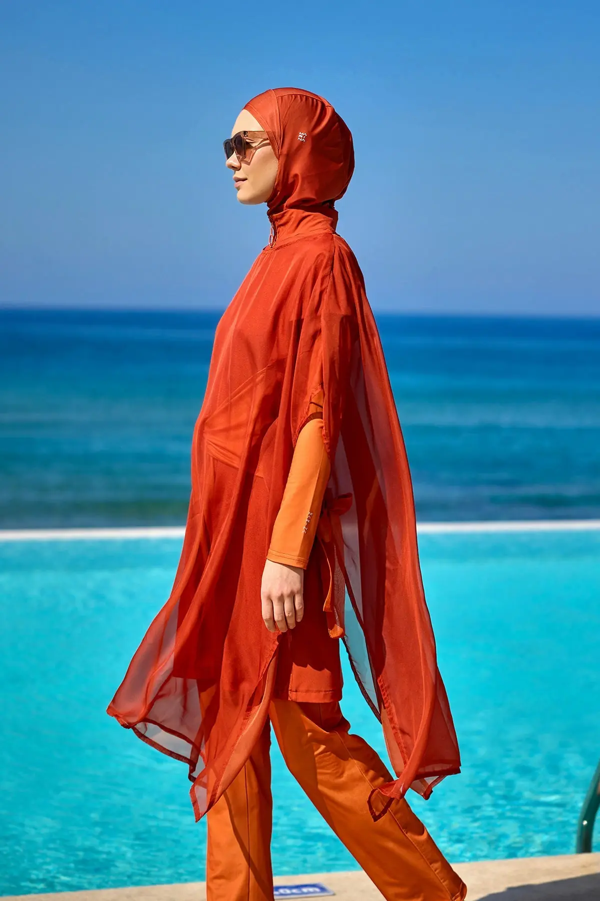 Marina Silky Pareo - Orange