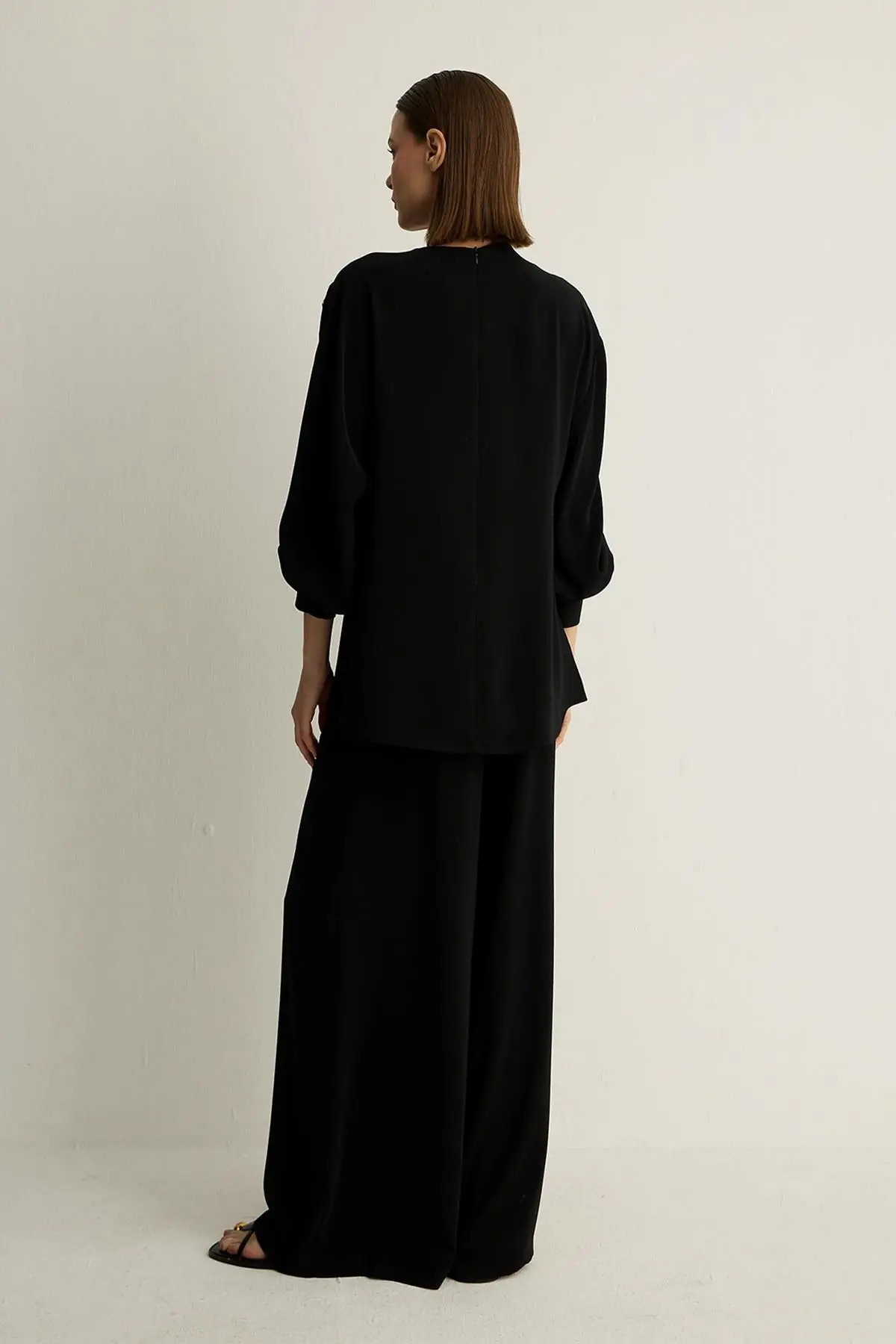 Oriana Tailored Trousers – Black, photo 4