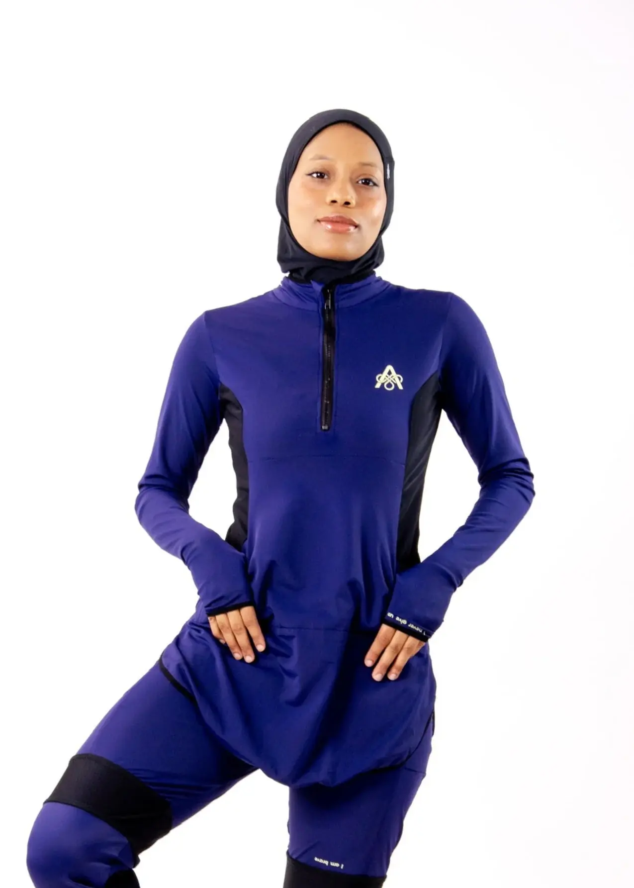 Ayana Performance Tunic - Indigo Ink / Noir, photo 2