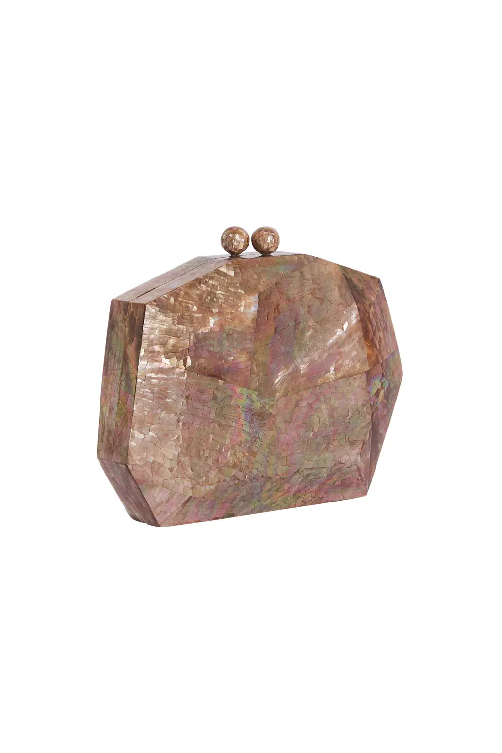 Lustre Clutch Bag - Brown, photo 2