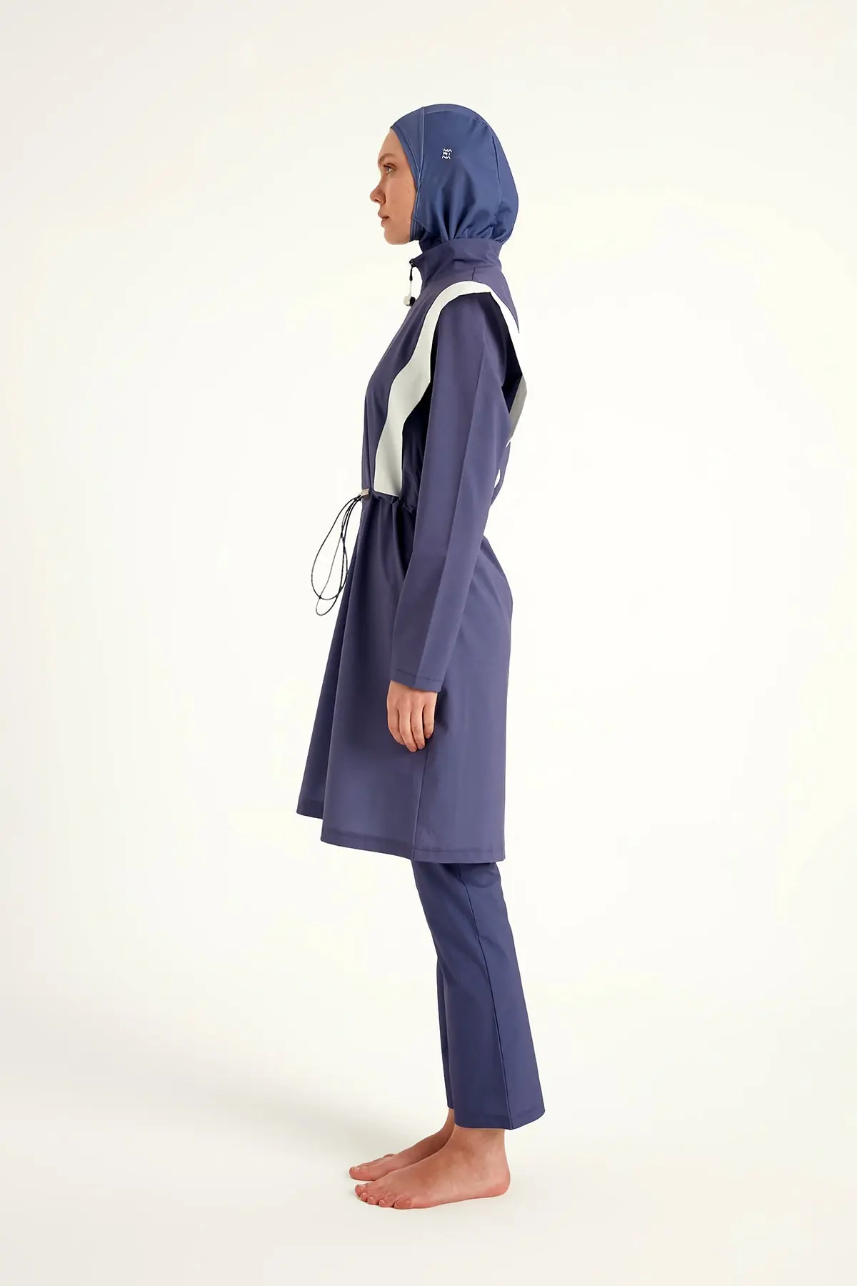 Marina Full Coverage Modest Swimsuit - Indigo, photo 7