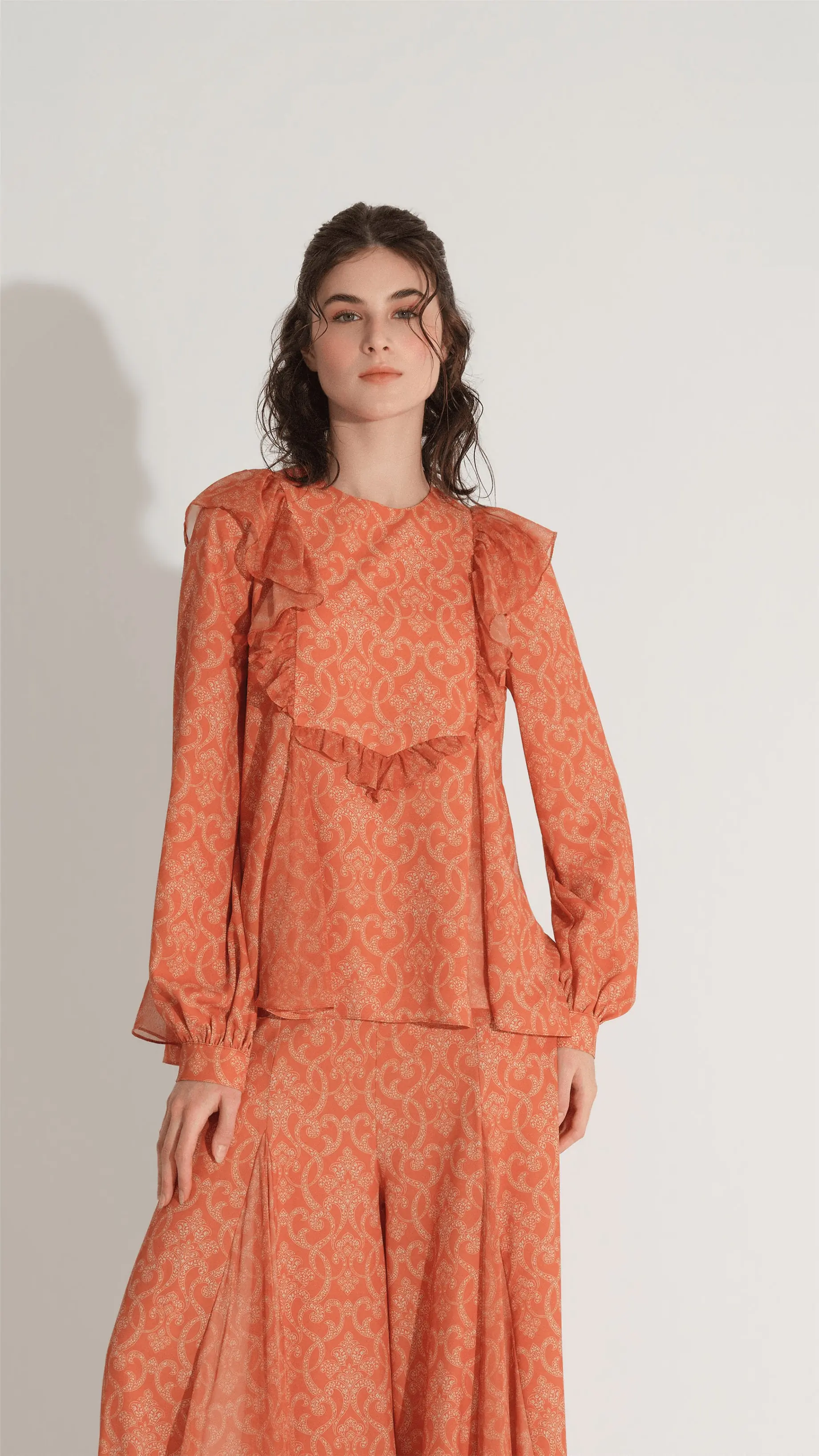 Ethnic Pattern Set – Orange, photo 2