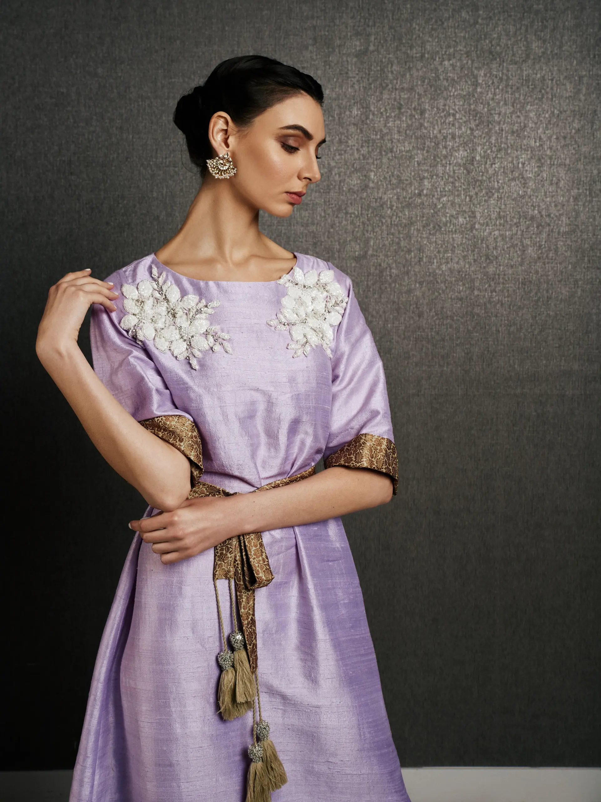 Mays Maharani Kaftan in Lilac, photo 2