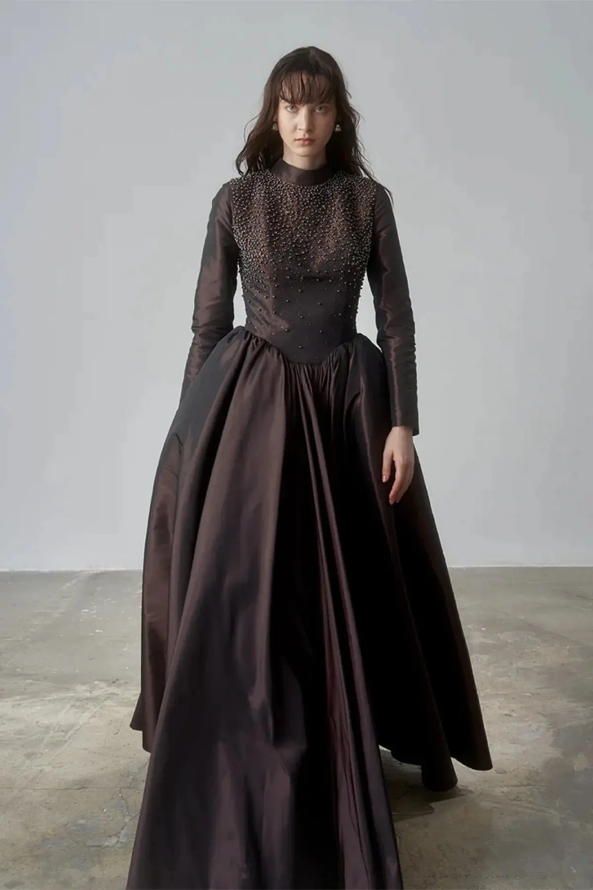 Embellished Princess Ball Gown – Brown, photo 3